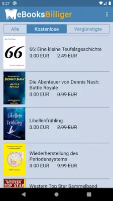 Gratis eBooks android App screenshot 5